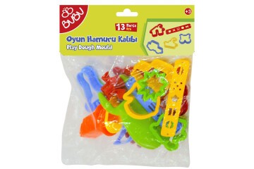Bu-Bu Oyun Hamuru Kalıbı 13 Parça BUBU-HK0013