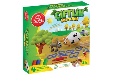 Bu-Bu Oyun Hamuru Seti Çiftlik (M) BUBU-OH0017