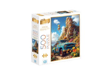 Ca Games Çiçekli Kamyon Puzzle 500 Parça Ca500-7529