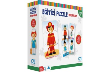 Ca Games Eğitici Puzzle Meslekler 5030