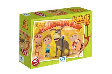 Ca Games Puzzle 100 Parça Kukuli Frame 5135