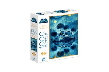 Ca Games Puzzle 1000 Parça Mavi Evler Ca1000-7055