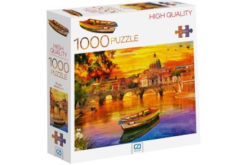 Ca Games Puzzle 1000 Parça Roma 7033