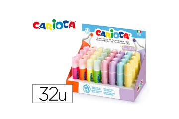 Carioca Pastel+fosforlu İşar.Kalemi 32 Li 8 Renk 43184