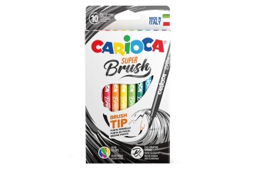 Carioca Super Brush Keçeli Boya Kalemi 10 Lu