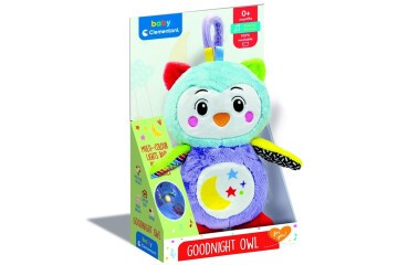 Clementoni Baby Işıklı Pelüş Baykuş 17801