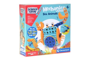 Clementoni Mechanics Junior Deniz Hayvanları 75059
