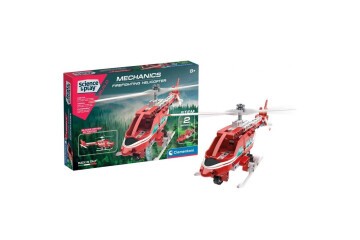 Clementoni Mekanik Laboratuvarı Firefighting Helicopter 75075TR