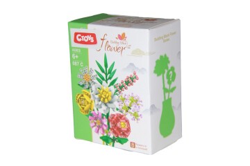 Ctoy Oyuncak Mini Blok Flower 8 Li Stant CTOY-087C