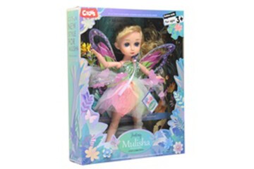 Ctoy Oyuncak Mulisha Çiçek Aksesuarlı Bebek 12 Inch