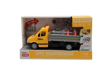 Ctoy Sesli Ve Pilli Yol Tamir Aracı 1:16