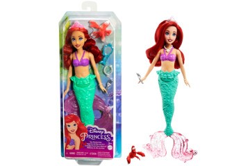 Disney Prenses Denis Kızı Ariel Ve Aksesuarları HLW34