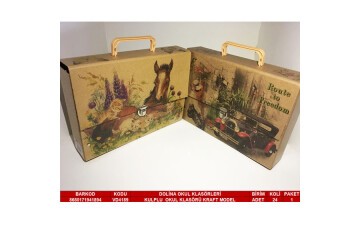 Dolina Kutu Klasör Kulplu Kraft Kilitli VD-4189