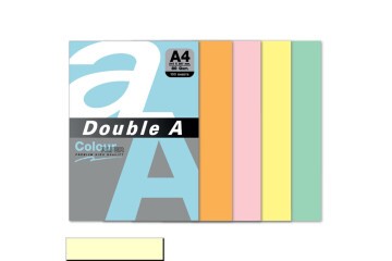 Double A Renkli Kağıt 100 LÜ A4 80 GR Pastel Fildişi
