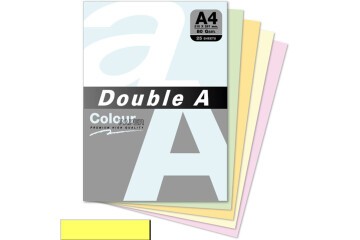 Double A Renkli Kağıt 25 Lİ A4 80 GR Pastel Butter