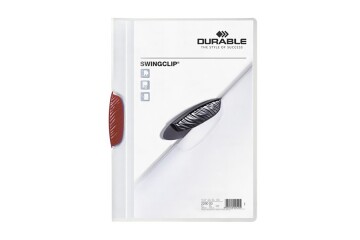 Durable Sıkıştırmalı Dosya SwingClip Ortadan Klipsli 30 Syf Kırmızı 2260