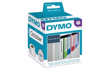 Dymo Lw Geniş Klasör Etiketi 190x59 MM 110 Etiket 99019