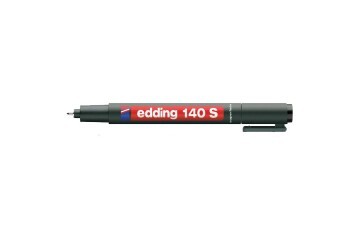 Edding Asetat Kalemi Permanent S Seri 0.3 MM Siyah 140 S