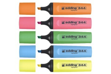Edding Fosforlu Kalem Karışık Renk 5 Lİ 344