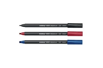 Edding Kaligrafi Kalemi Kesik Uçlu 2 MM Siyah 1255