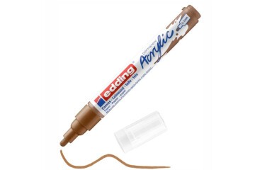 Edding Markör Akrilik Orta Uçlu 2-3 MM Fındık Kahvesi 919 5100