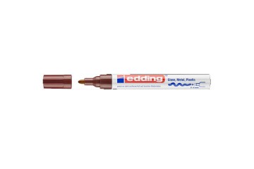 Edding Markör Dekor Boya Yuvarlak Uçlu 2-4 MM Kahverengi 750CR