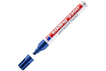 Edding Markör Permanent Kesik Uçlu 1-5 MM Mavi 3300