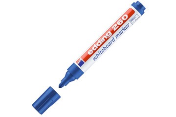 Edding Tahta Kalemi Yuvarlak Uçlu 1.5-3MM Mavi 260