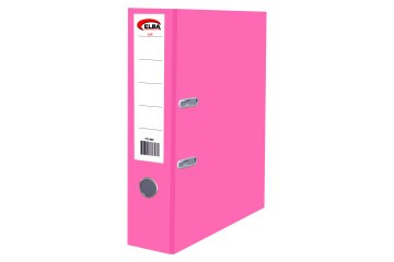 Elba Büro Klasör Geniş Plastik Pembe
