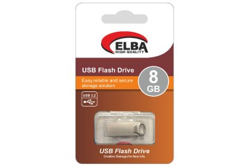 Elba Flash Bellek 8 Gb Metal 3.2 Usb