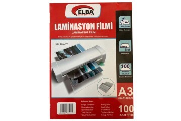 Elba Laminasyon Filmi A3 100 MIC 303x426