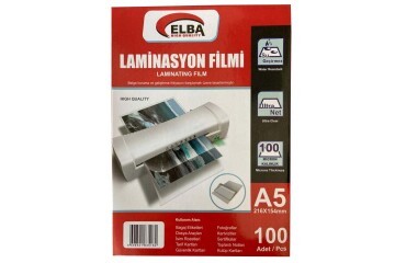 Elba Laminasyon Filmi A5 100 MIC 216x154