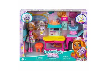 Enchantimals Klinik Oyun Seti Şehirde Gezinti HLH22