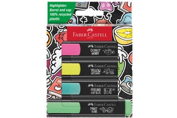 Faber-Castell Fosforlu Kalem Graffiti Textliner 4 Lü 46