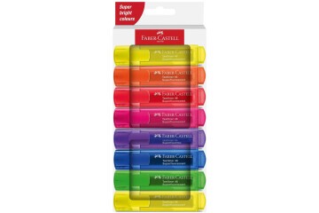 Faber-Castell Fosforlu Kalem Şeffaf 8 Lİ 46