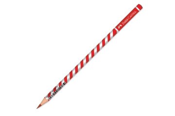 Faber-Castell Kurşun Kalem Başlık Candyroll Kırmızı 12 Lİ 1131490011