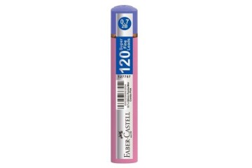 Faber-Castell Min Grip Soft T, Kombo Pembe/Mor 0.7 MM 120 li