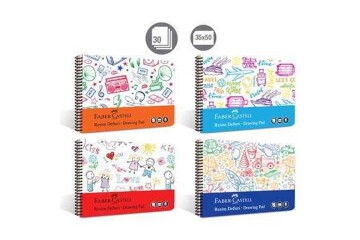 Faber-Castell Resim Defteri Plastik Kapak 2023 35x50