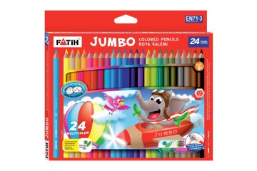 Fatih Kuru Boya Karton Kutu Jumbo Tam Boy 24 Renk 33424