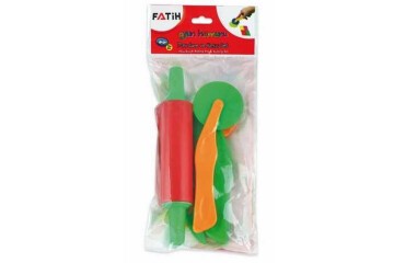 Fatih Oyun Hamur Merdane Ve Kesici Seti 50730