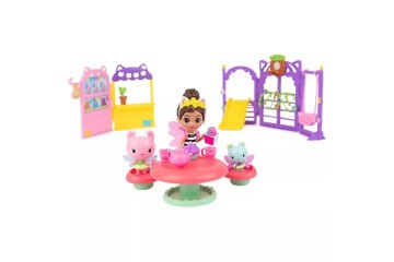 Gabbys Dollhouse Kitty Peri Bahçe Partisi Oyun Seti