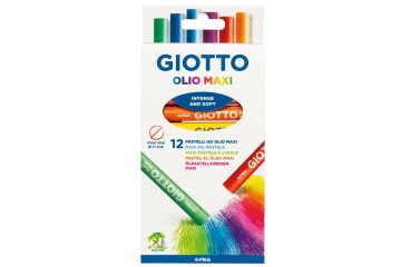 Giotto Hang Tab Box 12 Oıl Pastels