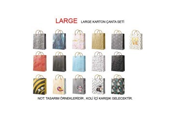 Gıpta Çanta Seti Karton Large