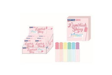 Gıpta Fosforlu Kalem Lumıstıck Shıny Simli 6 Lı Set F1727