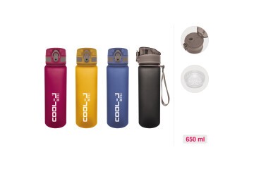 Gıpta Matara Kilitli 650 ML Pctg 4 Renk Mıx K757800