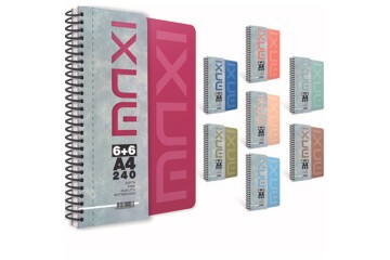 Gıpta Maxı Sp. Sep. Plastik Kapak Defter 17x24 150 Yp. 4+2