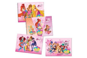 Gıpta Resim Defteri Spiralli 15 YP 25x35 Winx Club 3088