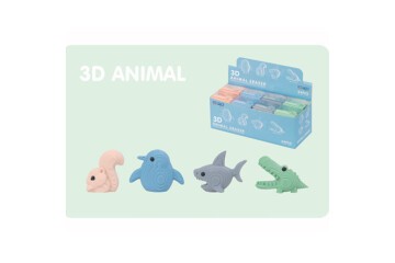 Gıpta Silgi 3D Anımals 24 Lü K235500