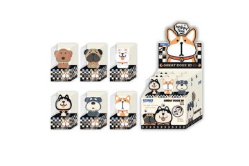 Gıpta Silgi Great Dogs 3d 24 Lü K2368