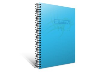 Gıpta Spiralli Defter Eko Plastik Kapak Çizgili 80 YP A4 2029